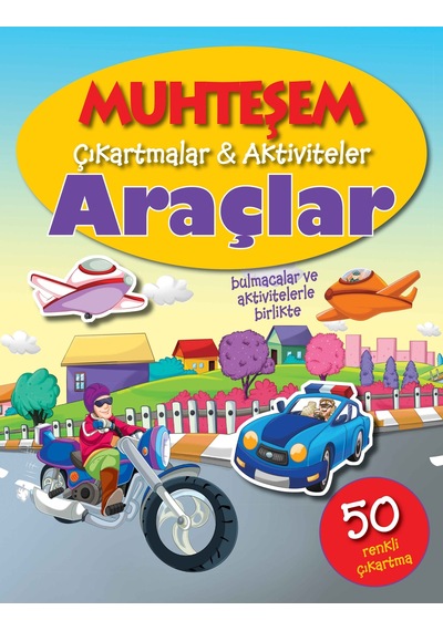 Muhteşem Çıkartmalar Ve Aktiviteler - Araçlar - Kyut-772631