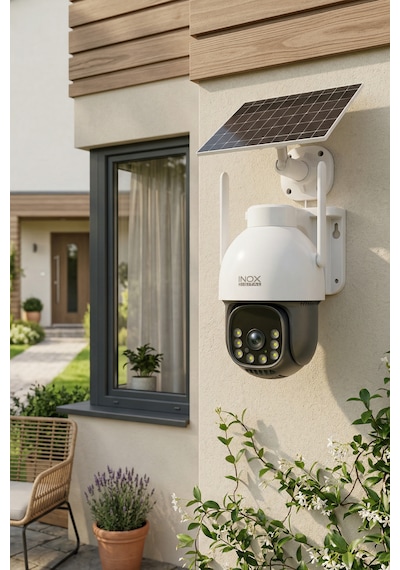 Inox-x11 2mp 4g Esım Destekli Solar Güneş Enerjili Kablosuz Dış Mekan Güvenlik Kamerası