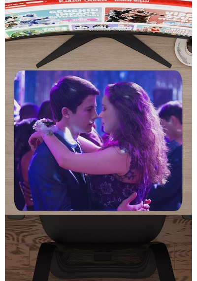 13 Reasons Why V1 48x40 Xl Gaming Kauçuk Kaymaz Taban Mouse Pad Fare Altlığı