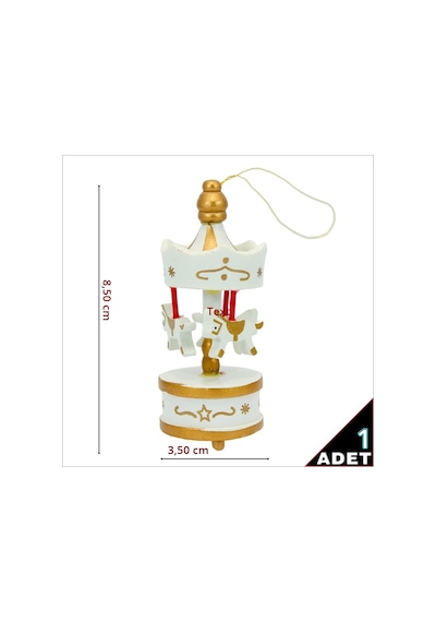 Mini Atlı Karınca, 8,5cm X 3,5cm - 1 Adet