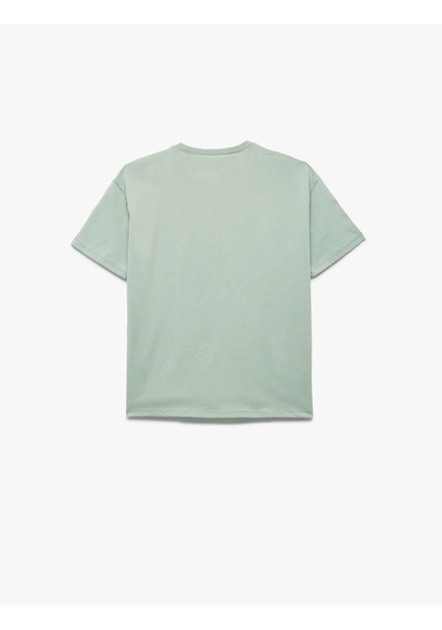 Koton Yeşil Erkek Çocuk T-shirt 5skb10587tk Yeşil