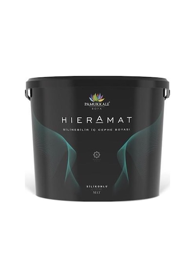 Pamukkale Hieramat Silikonlu Silinebilir İç Cephe Boyası Beyaz 7.5 L