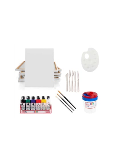 Akrilik Boya Seti 35X50 Tuval N11.4250
