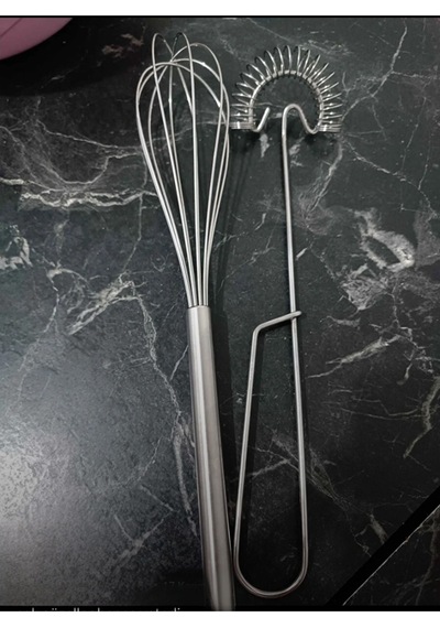 İkili Çırpıcı Seti 26 Cm Paslanmaz Çelik Paslanmaz Çelik Diğer