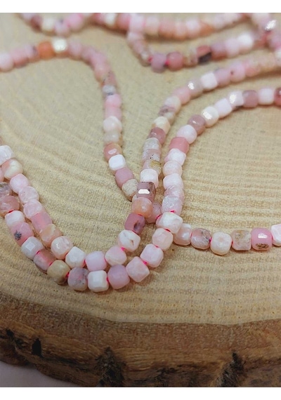 Opal Taşı Küp Şekilli Dizi 2mm 51150 Çok REnkli