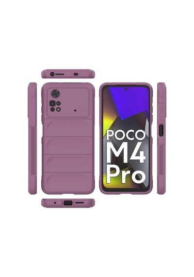 Xiaomi Poco M4 Pro 4g Kılıf Optimum Lens Çerçeveli Silikon Kapak