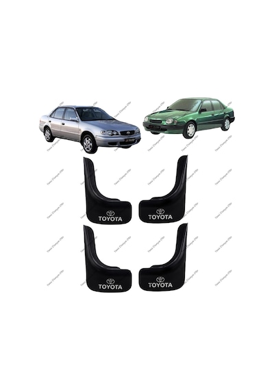 Toyota Uyumlu Corolla 1998-2002 4lü Paçalık Çamurluk Tozluk TYT1UX006