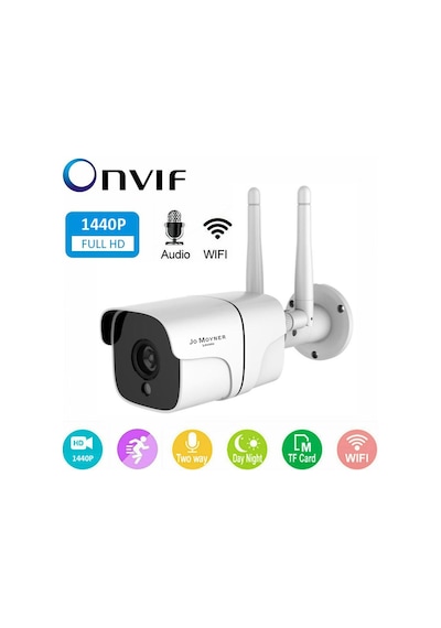 Jo Moyner 4Mp Kablosuz Güvenlik Kamerası 1440P Wifi Ip Kamera