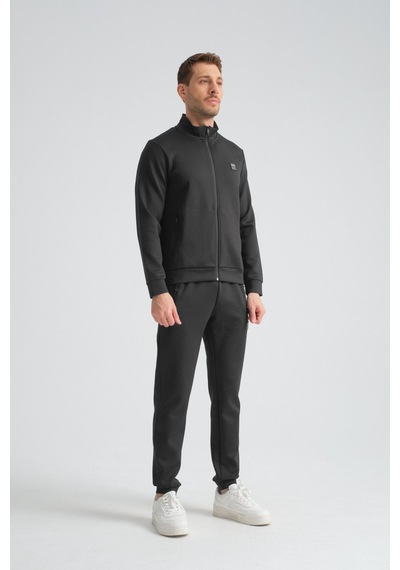 Shooter Sportswear Shooter Scuba Mevsimlik Regular Fit Erkek Eşofman Takım Siyah