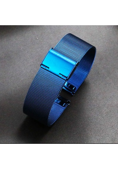 Paslanmaz Çelik Kordon Mk1002-blue - 20mm Şeffaf