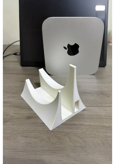Mac Mini M1/m2/m1 Pro/m2 Pro Uyumlu Dikey Stand Harici Yuvalı