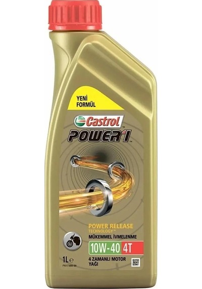 Castrol Power 1 4t 10w - 40 4 Zamanlı Motosiklet Yağı 1 L