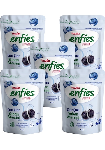 Yayla Enfies Freeze Dried Yaban Mersini 15 G X5 75 G