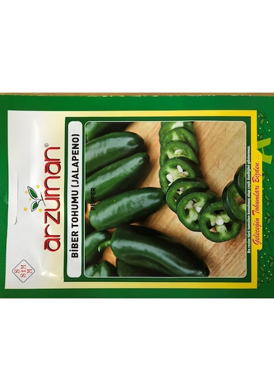 Jalapeno Biber Tohumu 5 GR Takribi 600 Adet Tohum N115143