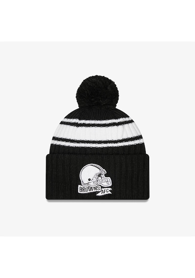 New Era Cleveland Browns Unisex Siyah Bere Düz 60281456 Siyah