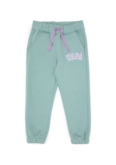 U.S. Polo Assn. Kız Çocuk Mint Şardonlu Jogger Eşofman Altı 50317893-VR090