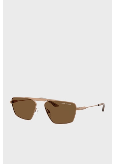 Armani Exchange Logolu Güneş Gözlük Unisex Gözlük 0ax2059s 611473 56 Altın Rose Gold