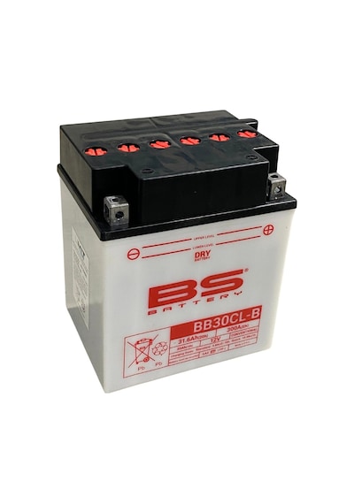 Bs Battery 12v 30 Ah/31.6 Ah Motosiklet Aküsü 300 A (en) (165*130 N11.12438