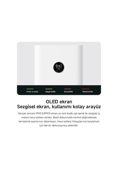 Xiaomi Mi Air Purifier 4 Pro Akıllı Hava Temizleme Cihazı