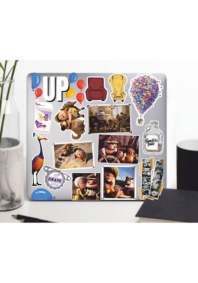 Up Up Sticker Seti Laptop Ajanda Pc Tablet Telefon Defter Etiket Bullet Journal Diğer