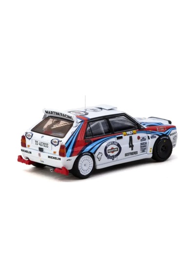 1/64 Model Araç Hf Integrale Monte Carlo Rally 1992 04 Winner Didier Auriol / Bernard Occelli