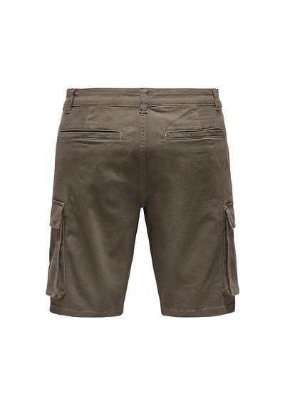 Only & Sons Onscam Stage Cargo Shorts 6689 Lıfe Noos Erkek Gray Şort - 22016689