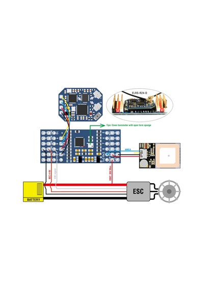 MATEK CRSF to PWM Converter CRSF-PWM-V10