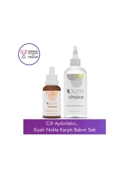 Pure Choice Aydınlatıcı Ve Düzensiz Cilt Karşıtı Bakım Seti