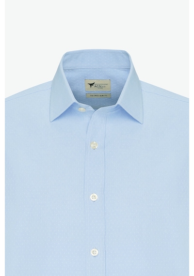 AC&Co / Altınyıldız Classics Erkek Acık Mavı Pamuklu Slim Fit Dar Kesim Klasik Yaka Armürlü Gömlek Acık Mavı AC&Co / Altınyıldız Classics Erkek Acık Mavı Pamuklu Slim Fit Dar Kesim Klasik Yaka Armürlü Gömlek Acık Mavı