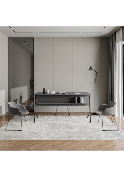 Ella Ofis Masası 150cm Antrasit