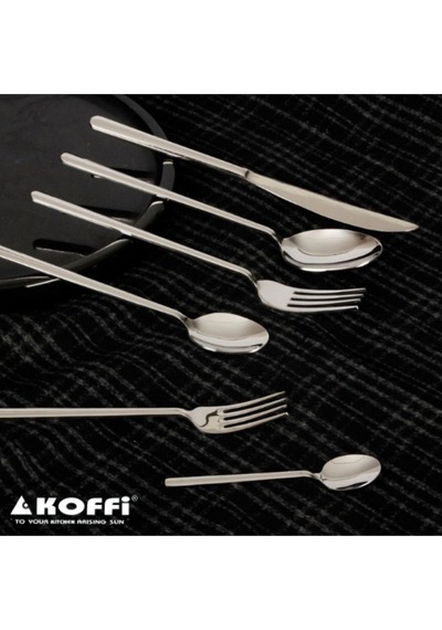Koffi 36 Parça Çatal Kaşık Bıçak Seti Metal