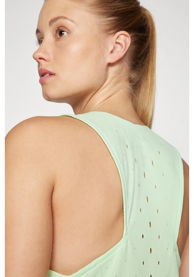 Nike Dri Fit Aeroswift Running Adv Singlet Tank Top Green Lazer Kesim Koşu Atleti Yeşil
