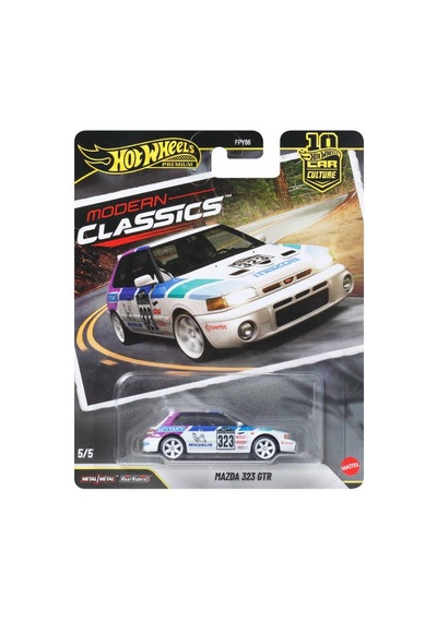 Hw Car Culture Arabalar Mazda 323 Gtr Jkf17 Çok Renkli