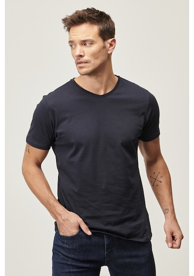 AC&Co / Altınyıldız Classics Erkek Lacivertvert Slim Fit Dar Kesim V Yaka 2'Li Tişört Paketi Et4820200031LacxXL Lacivert AC&Co / Altınyıldız Classics Erkek Lacivertvert Slim Fit Dar Kesim V Yaka 2'Li Tişört Paketi Et4820200031LacxXL Lacivert