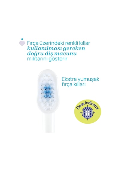 Chicco 2'li Diş Fırçası 3-6 Yaş Tıger-panda 00012084110000
