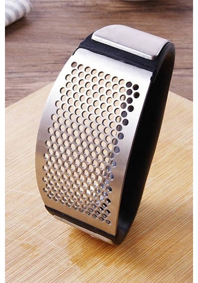 Sarımsak Ezici Paslanmaz Çelik Garlic Press Çok Renkli