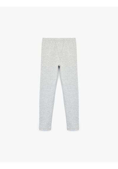 Koton Beli Lastikli Basic 3'lü Tayt Seti Siyah 6wkg40121ak Siyah