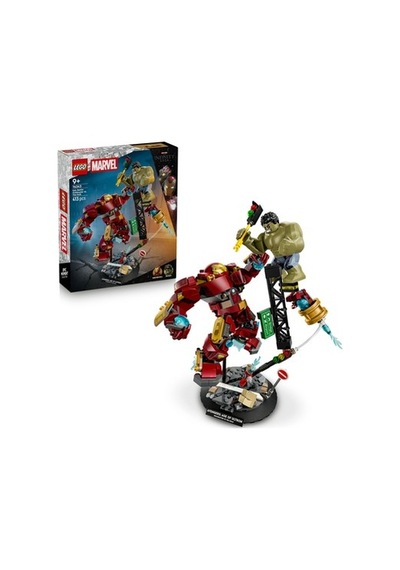 Lego Hulkbuster İle Hulk A Karşı Savaş - 9+ İçin Yaratıcı Oyun Seti