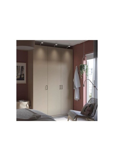 Ikea Forsand Gardırop Kapağı, Bej, 50x229 Cm, Menteşesiz