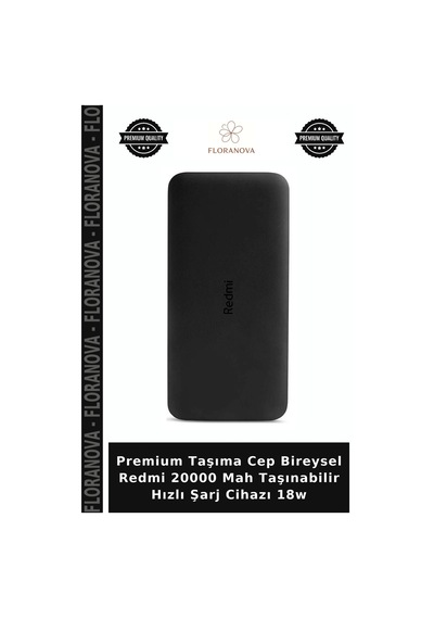Premium Taşıma Cep Bireysel Redmi 20000 Mah Taşınabilir Hızlı Şarj Cihazı 18w Çok Renkli