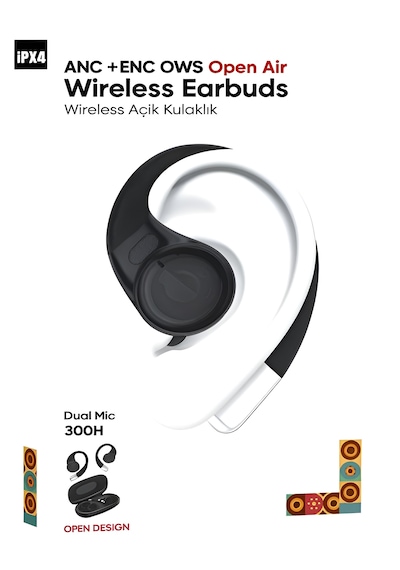 Deanb Ipx4 Su Geçirmez Anc - Enc Gürültü Önleyici Kablosuz Dokunmatik Bluetooth Kulaklık