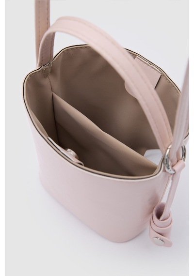 Shule Bags Amore Minimal Çapraz Çanta Pembe