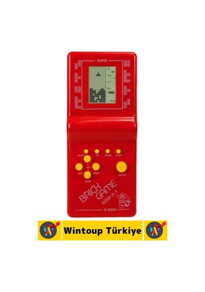 Özel Model Retro Oyuncak Pilli Mini El Atarisi Analitik Hızlı Düşünme Nostalji Konsol Bulmaca Tetris