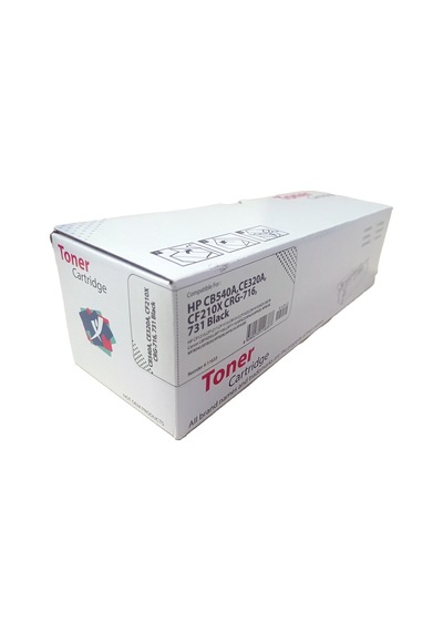 Hp Cb-540a 716-731 Siyah Uyumlu Toner Cf-210 Ce320 125