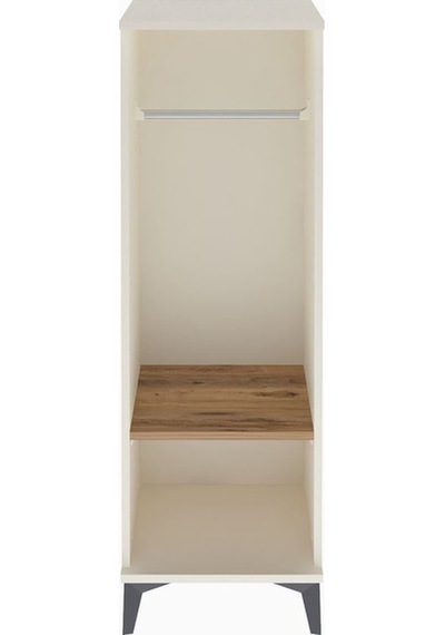 Arges Dolap Tek Raflı Tek Askılı 44x30x134 Aytaşı-çam Aytaşı