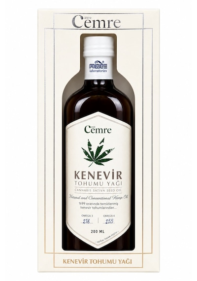 Kenevir Tohumu Yağı 200 Ml -ithal-%100 Doğal