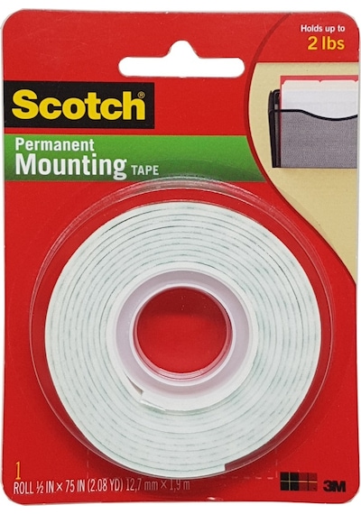 Scotch 110 Çift Taraflı Köpük Bant. Rulo 12.7Mmx1.9M