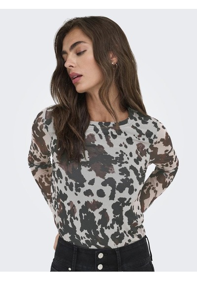 Only Onlnova L/s Mesh Top Kırmızı