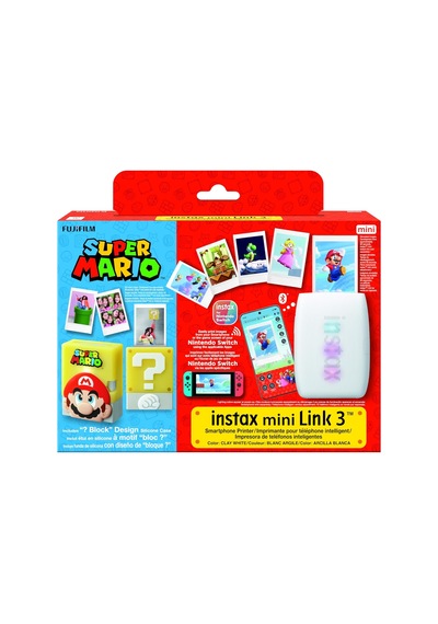 Mini Link 3 Super Mario Question Block Tasarımlı Bundle Box Limited Edition Çok Renkli