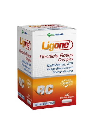 Ligone Rhodiola Rosea Complex 30 Kapsül X2 Adet